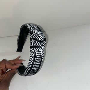 Black and white boho swimsuit